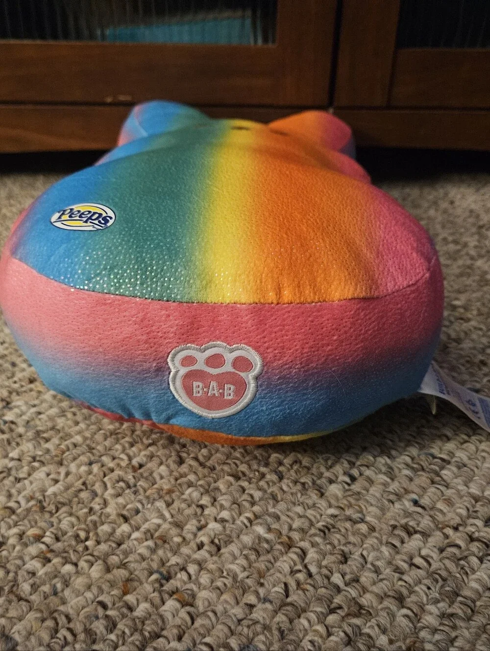 Build A Bear Easter Peeps Rainbow Bunny